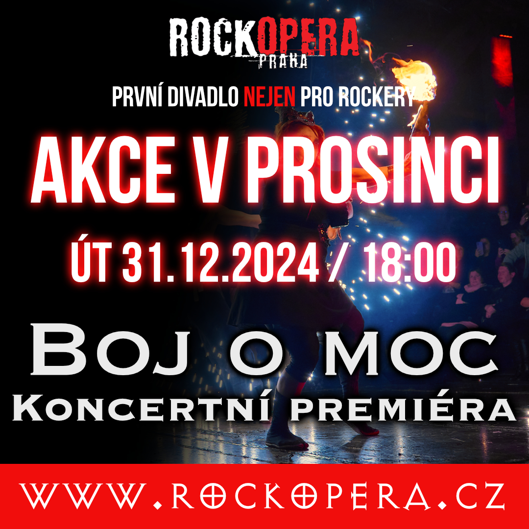 53 Rok Praha RockOpera Praha zakončí sezónu silvestrovským představením | Novinky ...