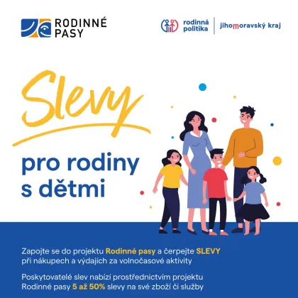 Rodinné pasy Jihomoravského kraje
