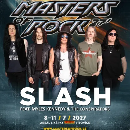 Slash poprvé míří na Masters of Rock